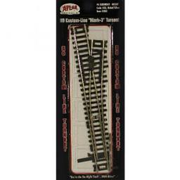 Click here to learn more about the Atlas Model Railroad HO Code 100 Mark IV #4 Right-Hand Turnout.