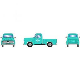 Click here to learn more about the Athearn HO RTR 1955 Ford F-100 Pickup, Green /Park Ranger.