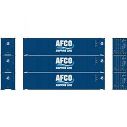 Click here to learn more about the Athearn HO RTR 45'' Container, AFCO/Shipping Line (3).