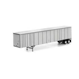 Click here to learn more about the Athearn HO RTR 53'' Wabash Plate Trailer, Owner-Operator #1.