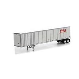 Click here to learn more about the Athearn HO RTR 53'' Wabash Plate Trailer, XTRA #7425.