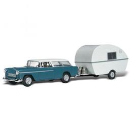 Click here to learn more about the Woodland Scenics N Thompson''s Travelin'' Trailer.