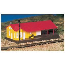 Click here to learn more about the Bachmann Industries N Built Up Freight Station.