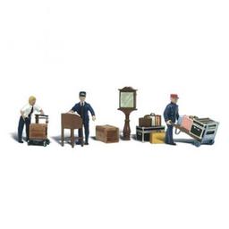 Click here to learn more about the Woodland Scenics N Depot Workers & Accessories.