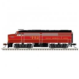 Click here to learn more about the Atlas Model Railroad N FA-1, GM&O #708.