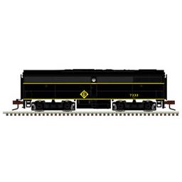 Click here to learn more about the Atlas Model Railroad N FB-1, EL #7263.