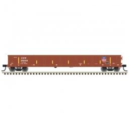 Click here to learn more about the Atlas Model Railroad N Evans Gondola, UP/C&NW/Brown/White #340107.