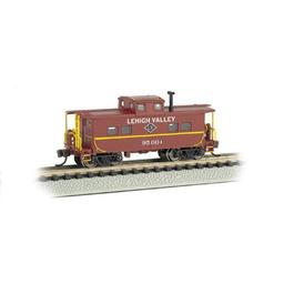 Click here to learn more about the Bachmann Industries N Northeast Steel Caboose, LV/Red #95004.
