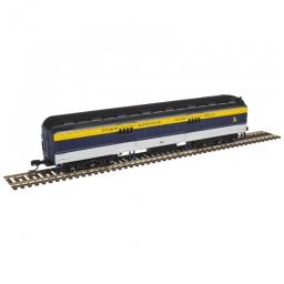 Click here to learn more about the Atlas Model Railroad N Trainman 60'' Baggage Car, C&O #280.