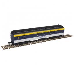 Click here to learn more about the Atlas Model Railroad N Trainman 60'' RPO Car, C&O #109.
