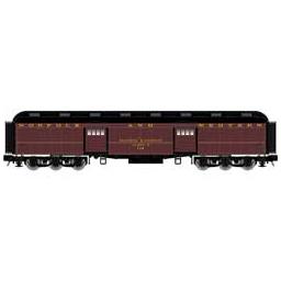 Click here to learn more about the Atlas Model Railroad N Trainman 60'' Baggage Car, N&W #114.