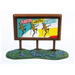 Click here to learn more about the Classic Metal Works N 1960s Country Billboard, Planters Peanuts.