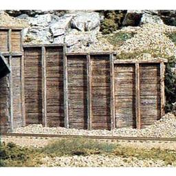 Click here to learn more about the Woodland Scenics N Retaining Wall, Timber (6).