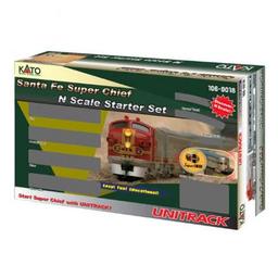 Click here to learn more about the Kato USA, Inc. N Super Chief Starter Set, SF.