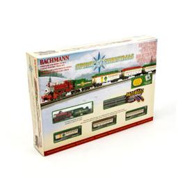 Click here to learn more about the Bachmann Industries N Spirit of Christmas Train Set.
