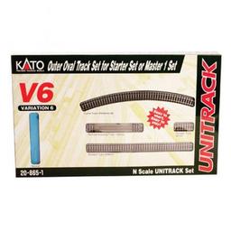 Click here to learn more about the Kato USA, Inc. N V6 Outside Loop Track Set.
