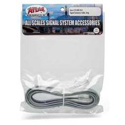 Click here to learn more about the Atlas Model Railroad Signal Extension Cable, Long 72".