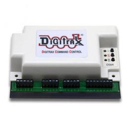 Click here to learn more about the Digitrax, Inc. DCC Stationary Decoder, 4 Turnouts.