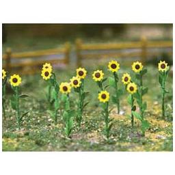Click here to learn more about the Bachmann Industries Sunflowers - 1" Tall (16/Pk).