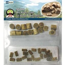 Click here to learn more about the JTT Scenery Products Hay Bales, 1/2" (35).