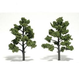 Click here to learn more about the Woodland Scenics Ready-Made Tree, Light Green 5-6" (2).