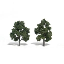 Click here to learn more about the Woodland Scenics Ready-Made Tree, Medium Green 5-6" (2).