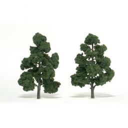 Click here to learn more about the Woodland Scenics Ready-Made Tree, Medium Green 7-8" (2).