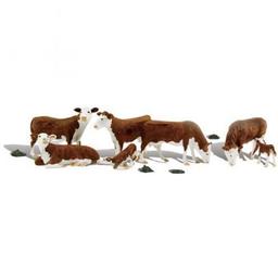 Click here to learn more about the Woodland Scenics O Hereford Cows.