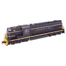 Click here to learn more about the Atlas O, LLC O Trainman RSD7/15 with TMCC, C&O #6801.