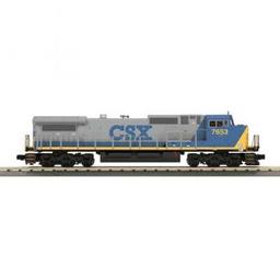 Click here to learn more about the M.T.H. Electric Trains O-27 Dash-8 w/PS3, CSX #7653.