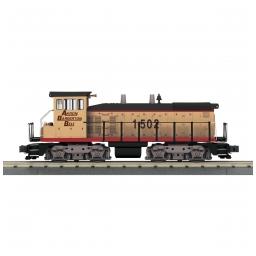 Click here to learn more about the M.T.H. Electric Trains O-27 SW1500 w/PS3, Akron Barberton Belt #1502.