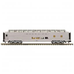 Click here to learn more about the M.T.H. Electric Trains O 70'' Ribbed SL Full Length Vista Pass Car, SF.