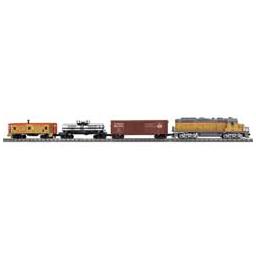 Click here to learn more about the M.T.H. Electric Trains O-27 GP-20 Freight Set w/ PS3, UP.