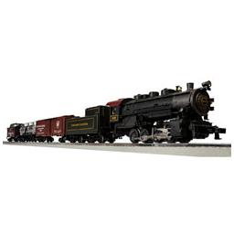 Click here to learn more about the Lionel O-31 LionChief Pennsy Flyer Freight Setw/Bluetooth.