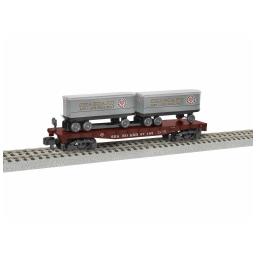 Click here to learn more about the Lionel S AF TOFC Flatcar, SAL #47152.