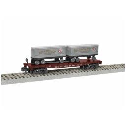 Click here to learn more about the Lionel S AF TOFC Flatcar, SAL #47164.