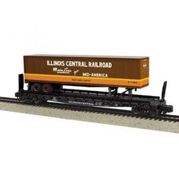 Click here to learn more about the M.T.H. Electric Trains S Scale Flat w/48'' Trailer, IC #62813.