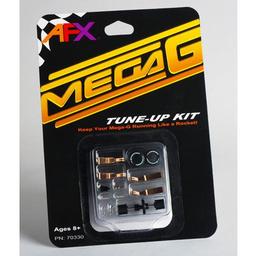 Click here to learn more about the AFX/Racemasters Mega-G Tune Up Kit with Long & Short Pick Up Shoes.