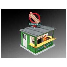 Click here to learn more about the Bachmann Industries Hot Dog Stand w Light & RotateBanner Laser-Cut Kit.