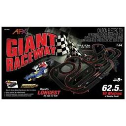 Click here to learn more about the AFX/Racemasters Giant Set without Digital Lap Counter.