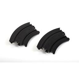 Click here to learn more about the AFX/Racemasters Track, Curve 9" 1/8 Pair.