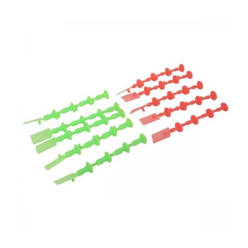 Estes 1/4A 1/2A A3 A10 Starter Plugs (5 Orange,5 Green)