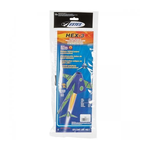 Estes Hex-3 Rocket Kit Skill Level 3