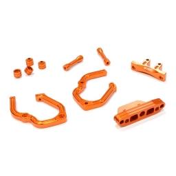 Click here to learn more about the Integy Rear Bumper Set Orange 1/10 Telluride 4x4.