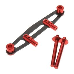 Click here to learn more about the Integy Rear Body Mount Set Red 1/10 Jumpshot MT/SC.