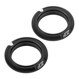 Click here to learn more about the JConcepts, Inc. Fin 12mm Shock Collar Black (2).