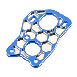 Click here to learn more about the JConcepts, Inc. 3-Gear Laydown Honeycomb Motor Plate Blue B6.