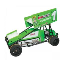 Click here to learn more about the RJ Speed 1/10 Electric Outlaw Sprint Car Kit.