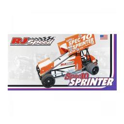Click here to learn more about the RJ Speed 1/10 Electric Spec10 Sprinter Sprint Car Kit.