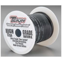 Click here to learn more about the Tekin 12 AWG Bulk 50'' Black.